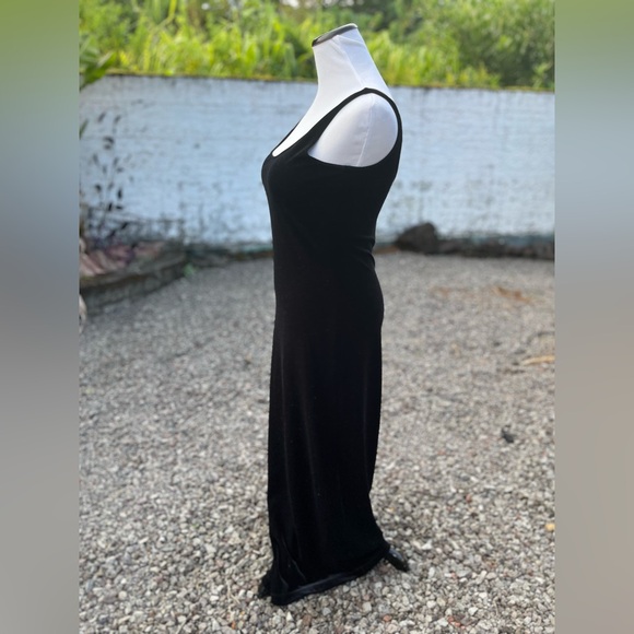 Vintage Guess 90s Black Maxi Dress - Picture 4 of 15